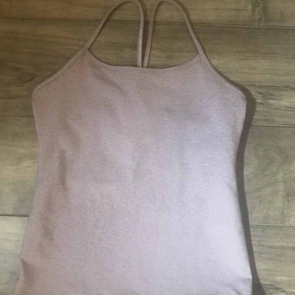 Lululemon Striped Y top